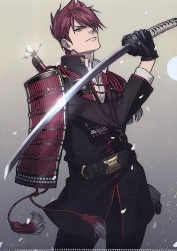 中古】クリアファイル 大包平 「刀剣乱舞-ONLINE- 二周年記念祝画A4