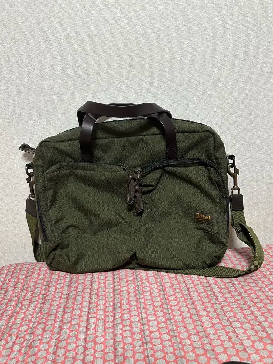フィルソン 878 オッターグリーン ブリーフケース