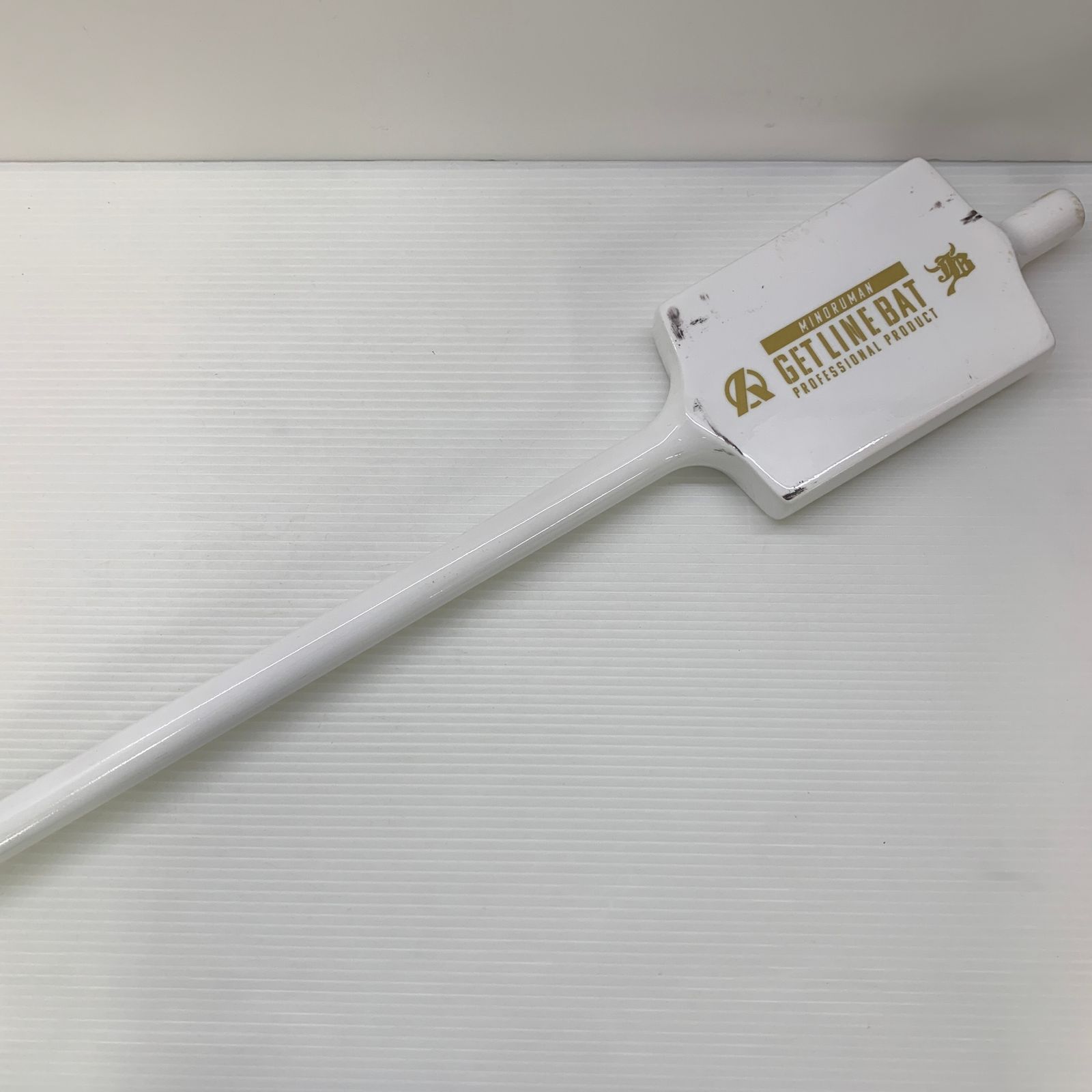 ミノルマンゲットラインバットトレーニングバット ホワイト ミノルマン ゲットラインバット トレーニング用 練習 野球 7064 野球