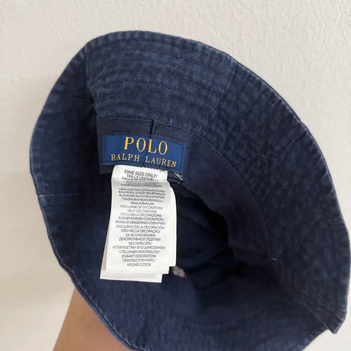 POLO Ralph Rauren ラルフローレン デニムバケットハット Polo ベア インディゴ デニム バケット ハット