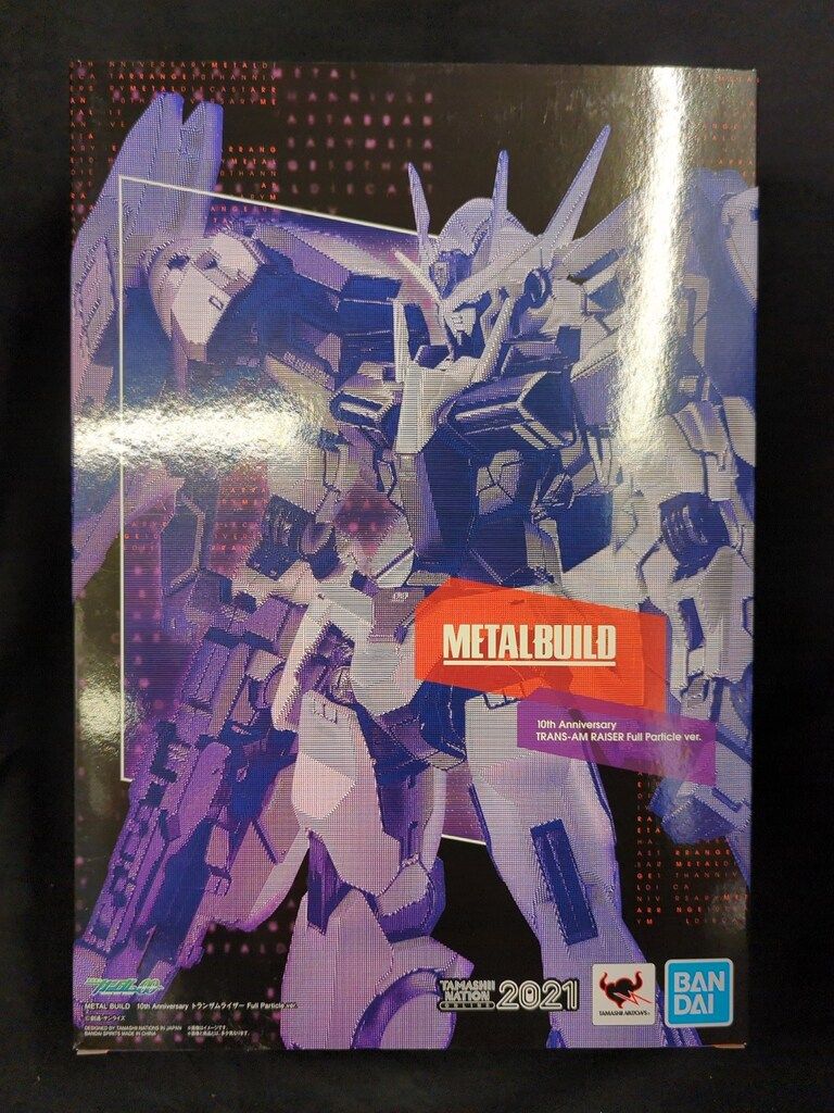 BANDAI SPIRITS METAL BUILD 10th Anniversary 機動戦士ガンダム00 トランザムライザー Full Particle ver.