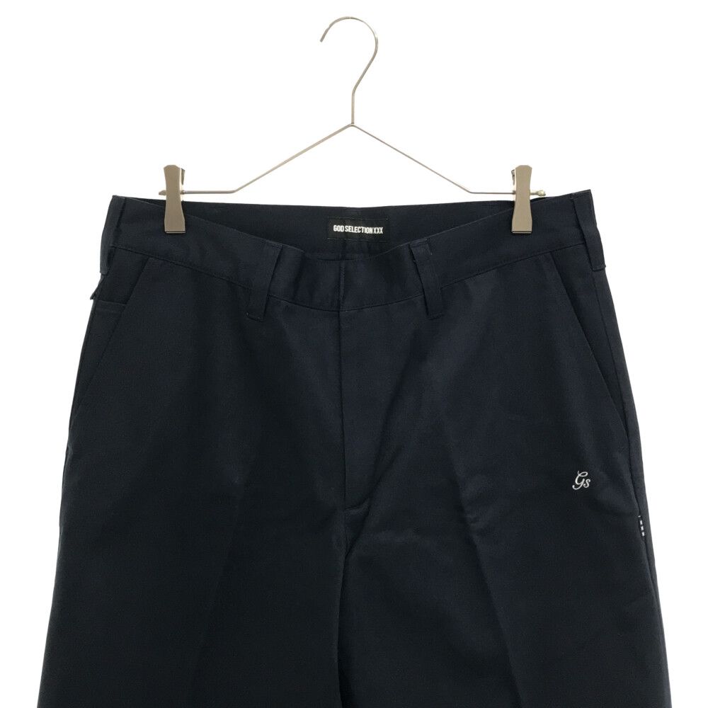 GOD SELECTION XXX (ゴッドセレクショントリプルエックス) CROPPED PANTS クロップドパンツ ネイビー  GX-S21-PT-02 - メルカリ