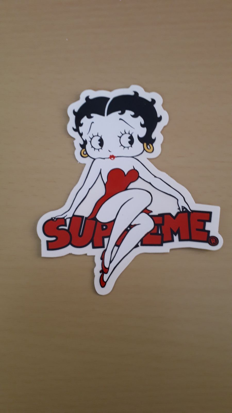 SALE supreme Betty シュプリーム ベティ コラボ ステッカー