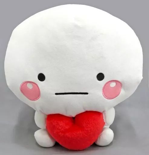 65%OFF【送料無料】 中古】ぬいぐるみ しろまる ハートだっこBIGぬいぐるみ 「しろ ぬいぐるみ人形