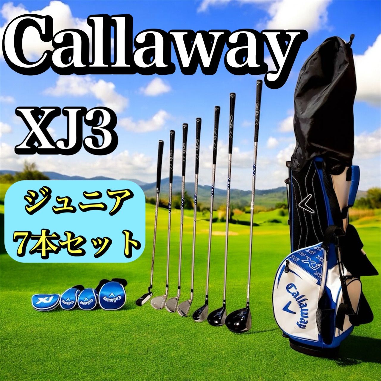 ジュニア用 ゴルフクラブセット Callaway 10.キャロウェイ ゴルフ