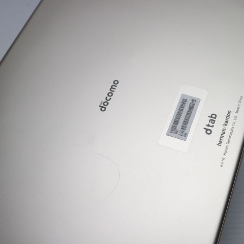d-01K dtab ゴールド タブレット 白ロム タブレット DoCoMo HUAWEI 土日祝発送OK 09000