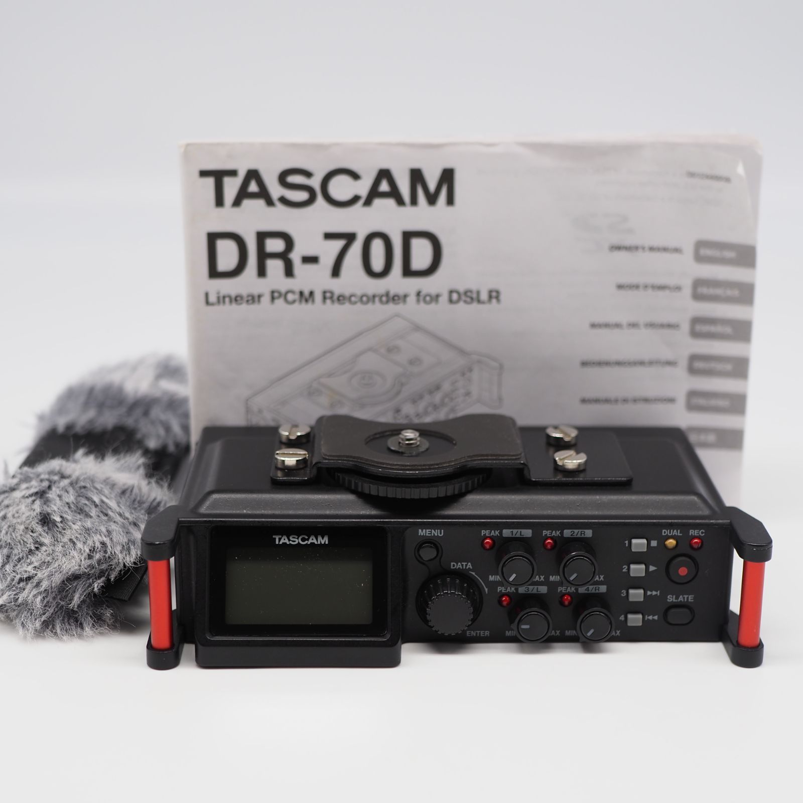 □極上品□ TASCAM DR-70D DSLR用リニアPCMレコーダー-