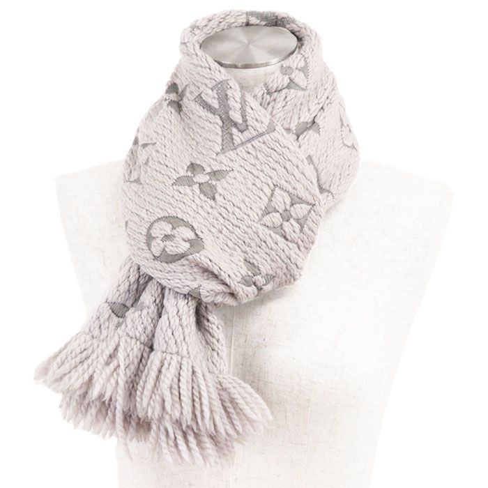 SALE】LOUIS VUITTON ルイ・ヴィトン マフラー エシャルプ・ロゴ