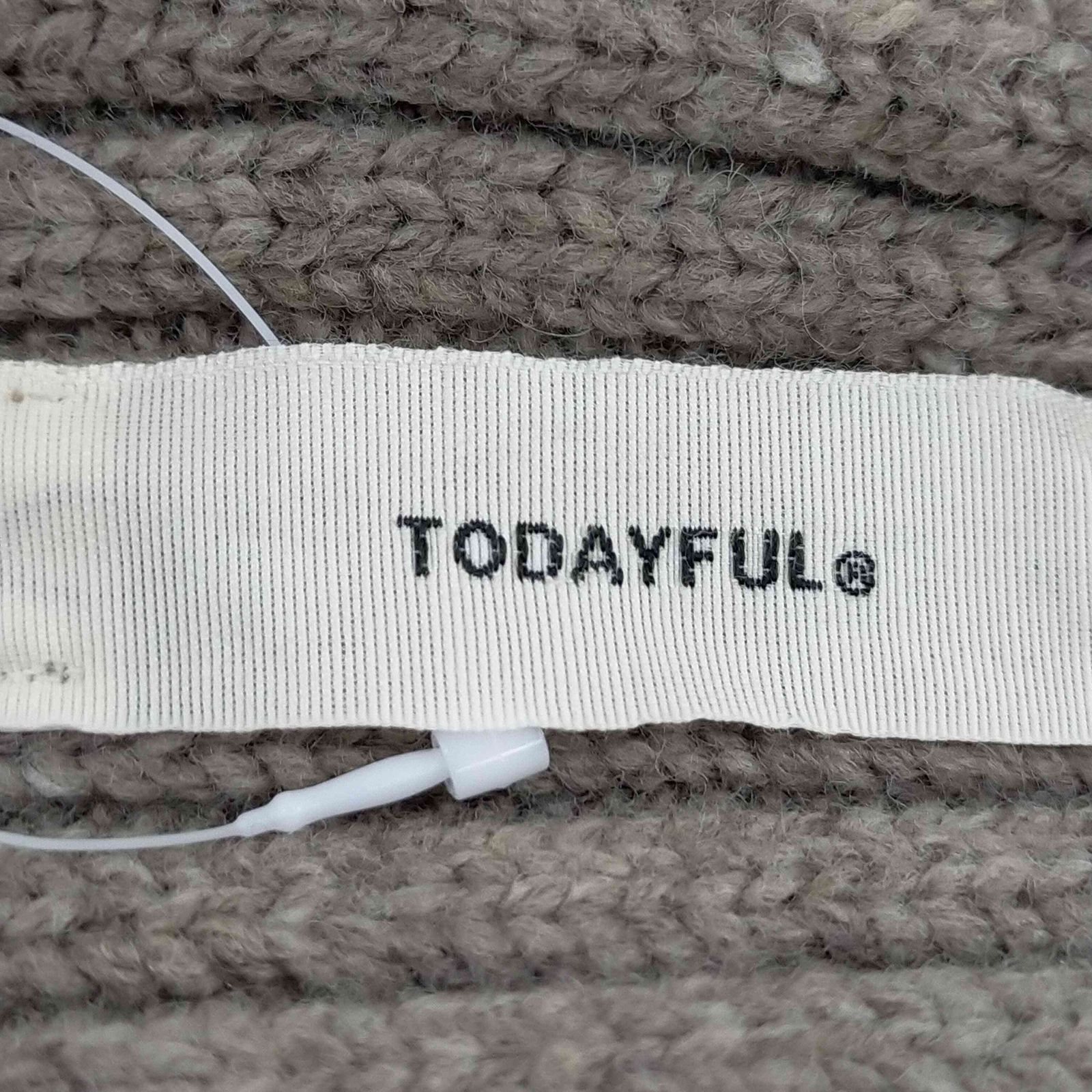 TODAYFUL Wool Rib Stole ウールリブストール マフラー TODAYFUL（トゥデイフル）の「ウールリブストール（マフラー