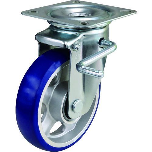 ユーエイ プレミアムウレタンキャスター１５０径自在ダブルストッパー付