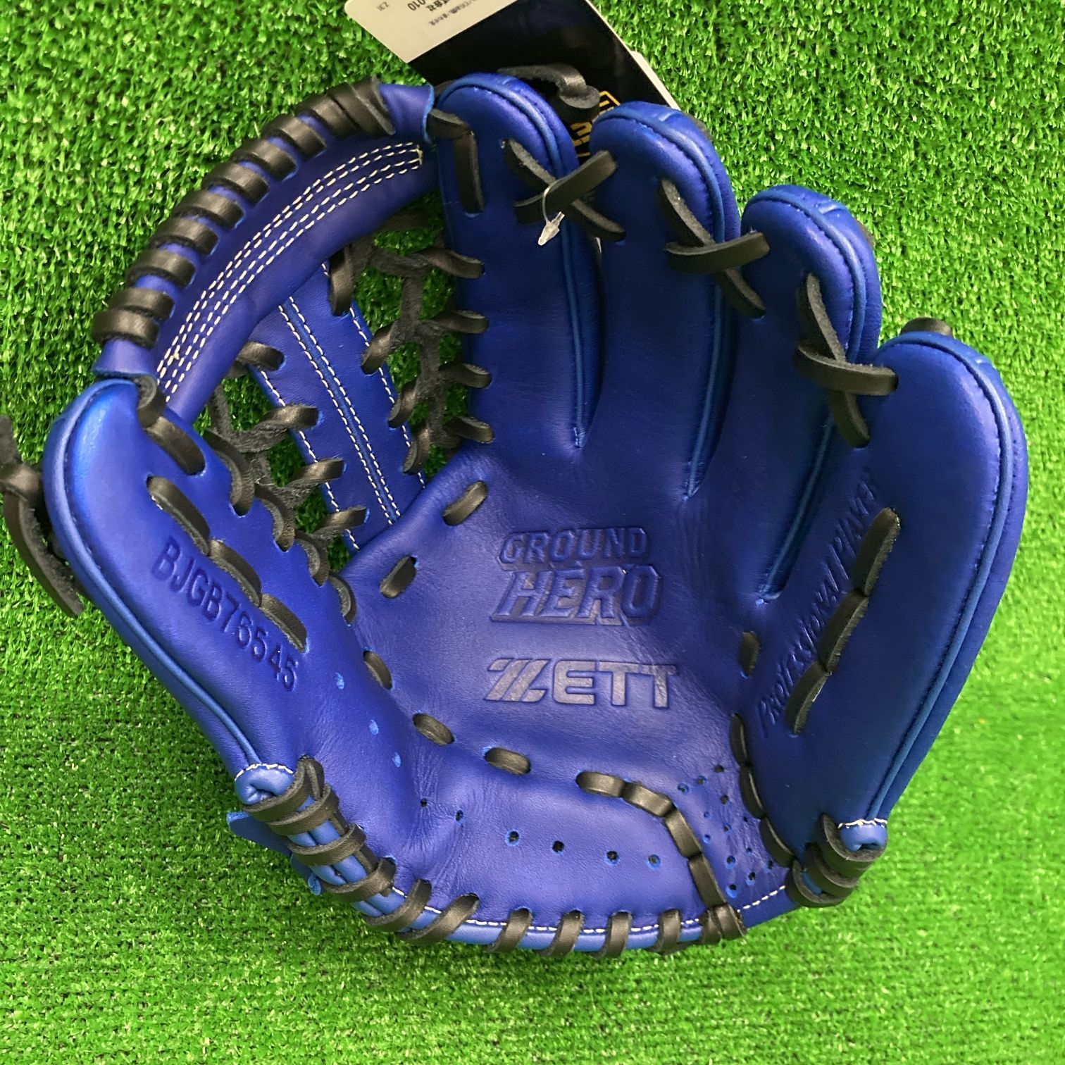 ゼット 少年軟式グローブ 青 Mサイズ ZETT ソフトシューター 青 S