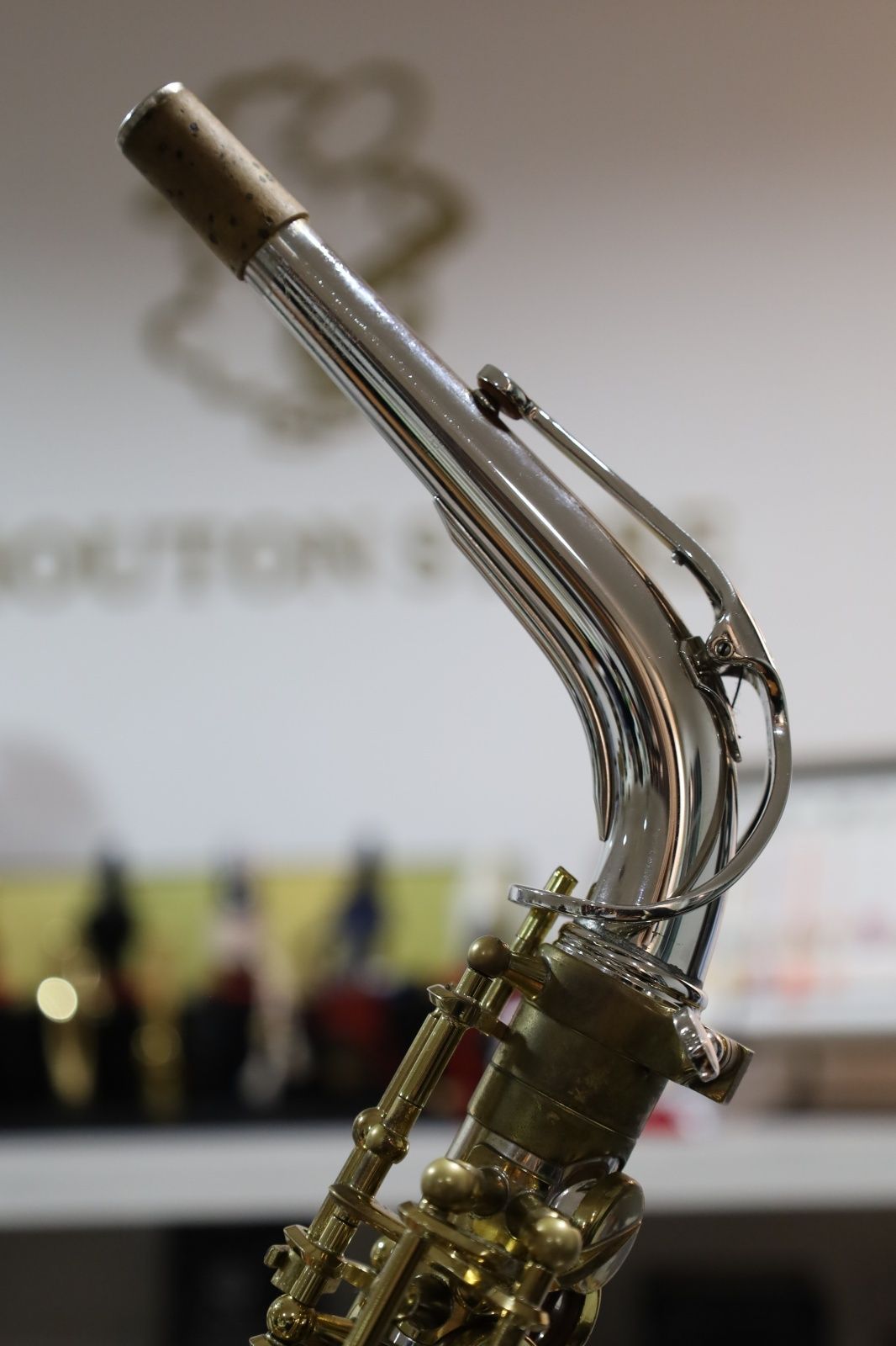 セルマー　シリーズ3用スターリングシルバー　ネック　アルトサックス用 セルマー シリーズIII アルトサックス用 スタリングシルバー ネック