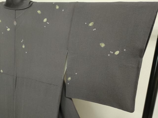 平和屋着物○西洞院辻が花 大脇一心 訪問着 絞り 兎 高島屋扱い 正絹