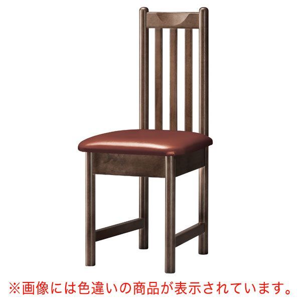 男鹿D椅子 赤レザー | 張地：ニュートップ 6383 シンコール