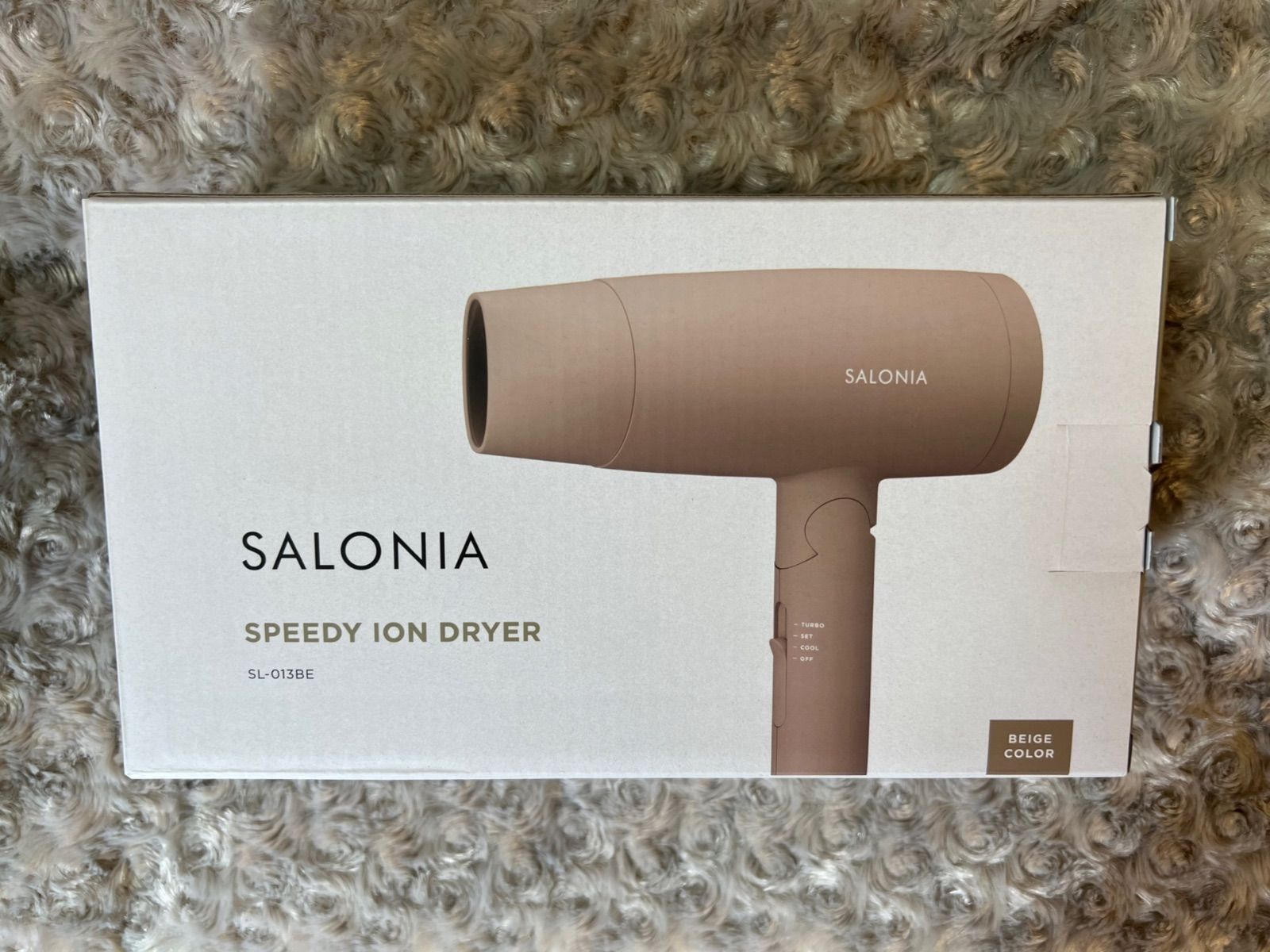 サロニアスピーディー イオンドライヤー サロニア ベージュ SALONIA