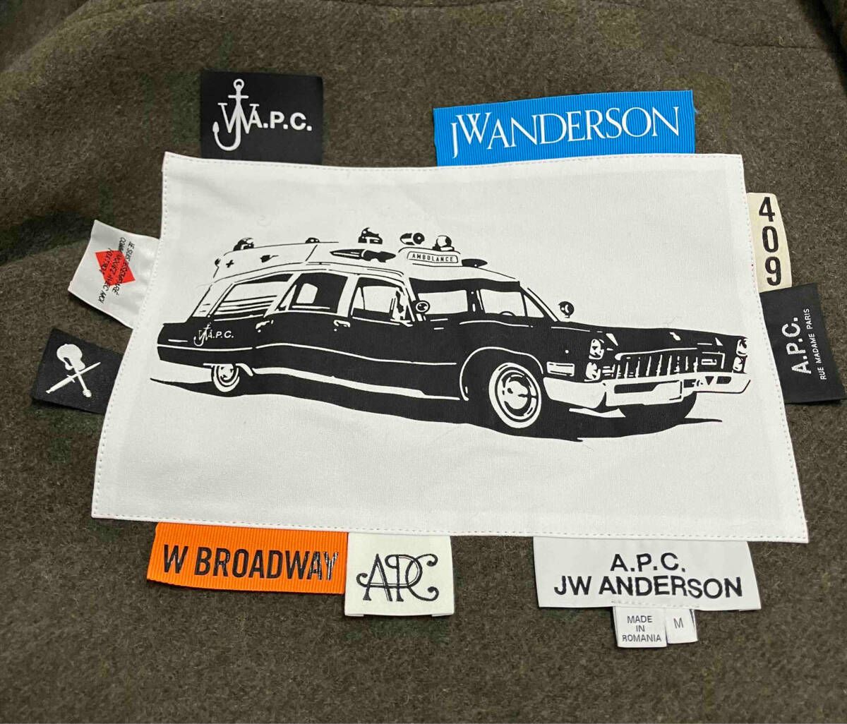A・P・C ×JW ANDERSON アーペーセー× JWアンダーソン 23AW COLIN 