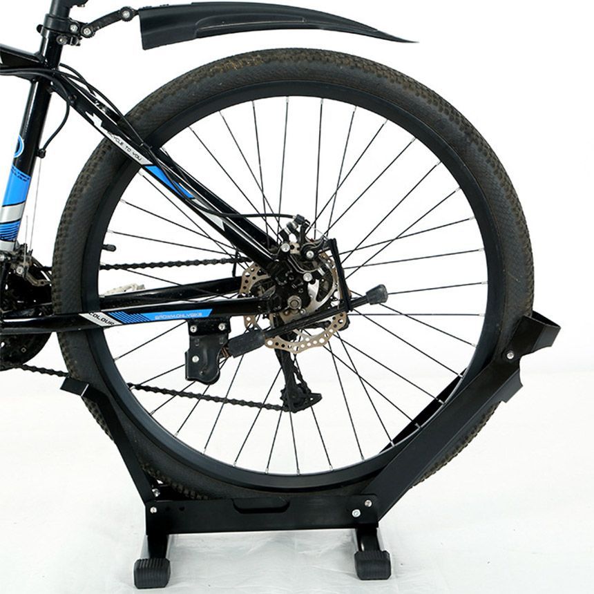 自転車 スタンド サイクルスタンド 4個セット 前後輪両対応 転倒防止