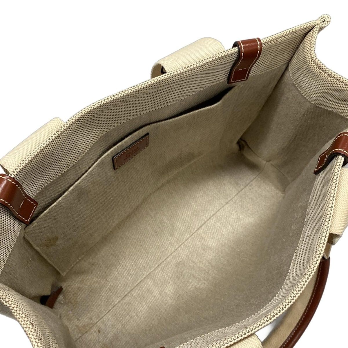 美品】Chloé トートバッグ ベージュ/ブラウン クロエ ウッディ
