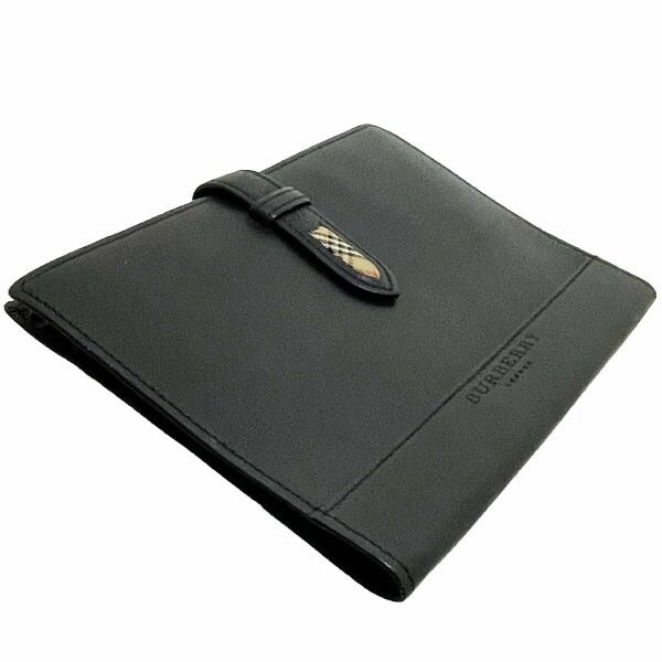 バーバリー ロンドン ノートカバー チェック 手帳カバー レザー 革 ブラック 黒 BURBERRY LONDON A6サイズ ブックカバー アジェンダ ダイアリー アドレス帳 メモ帳 ノート 文具 ブランド小物 SKLAD-KIRPICHA_RU