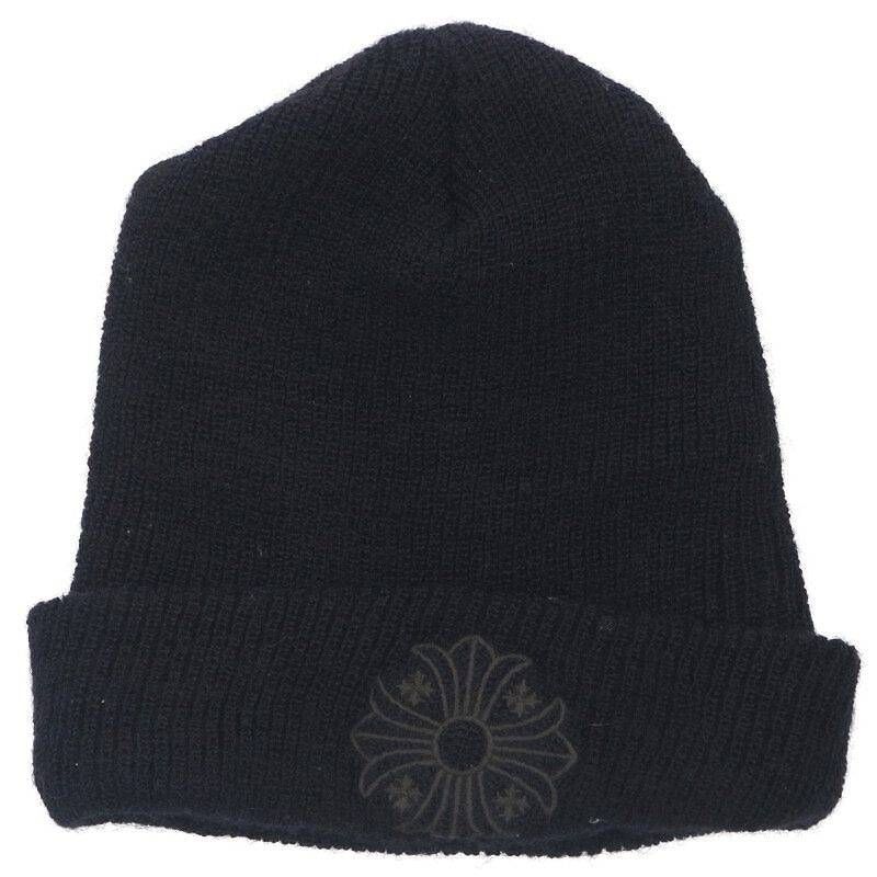 クロムハーツ WOOL WATCH CAP/ウールワッチキャップ CHロゴ刺繍
