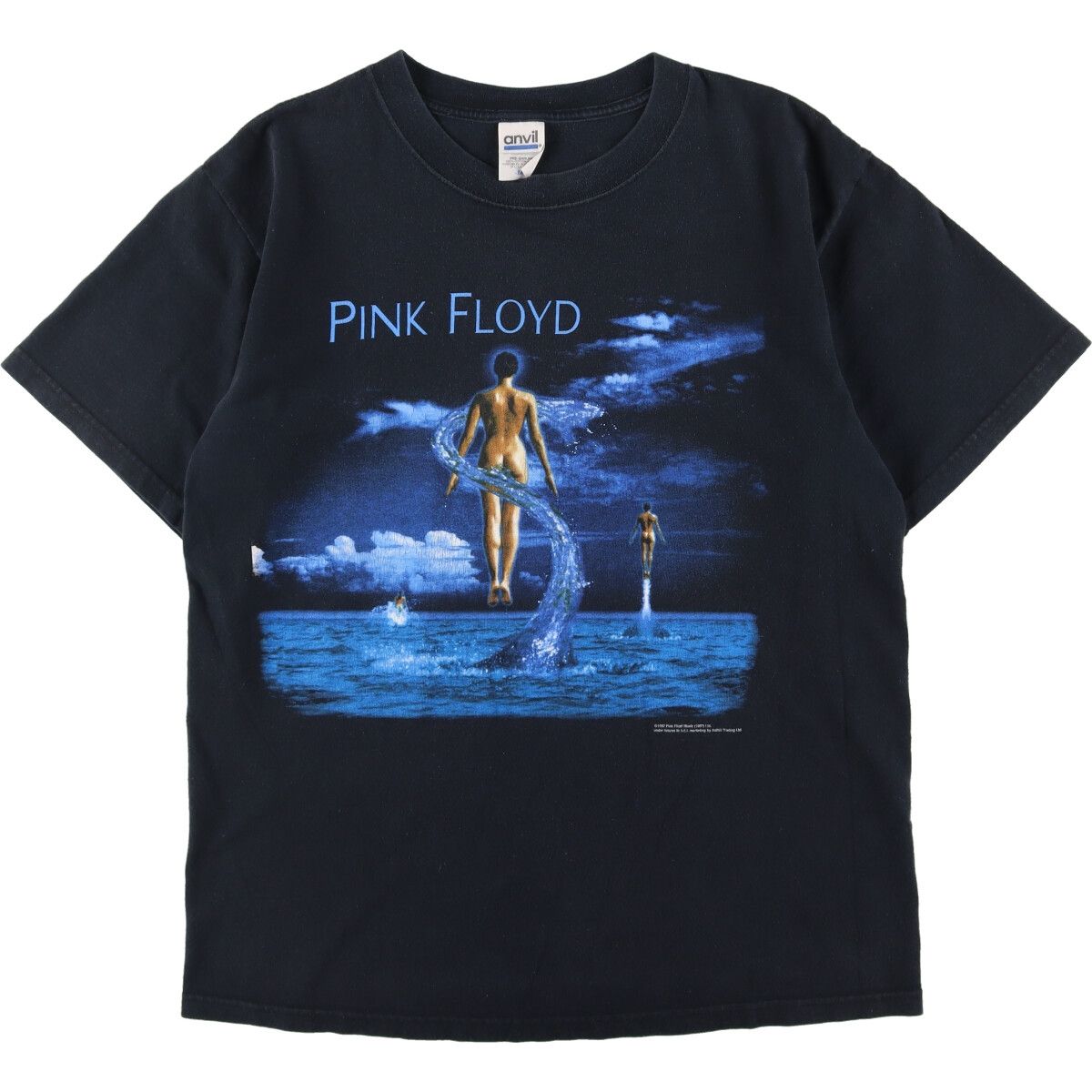 古着 90年代 anvil PINK FLOYD ピンクフロイド 両面プリント バンドT