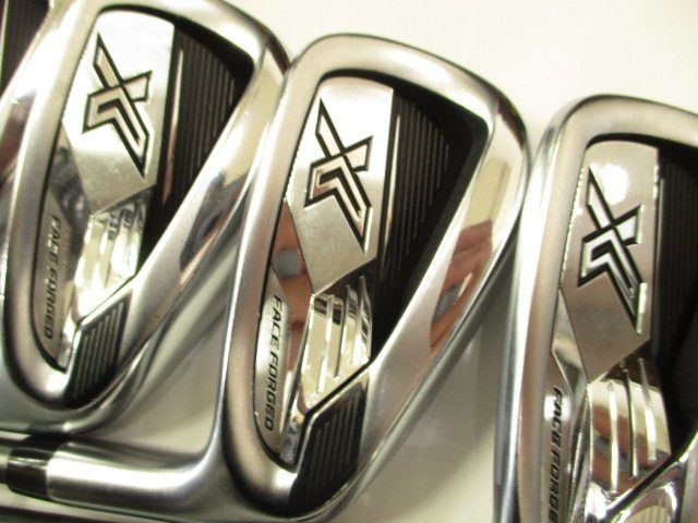 【新品未使用】ゼクシオ X アイアン Miyazaki AX-3 5本 SR ゼクシオ エックス アイアン Miyazaki AX-3 カーボンシャフト 5