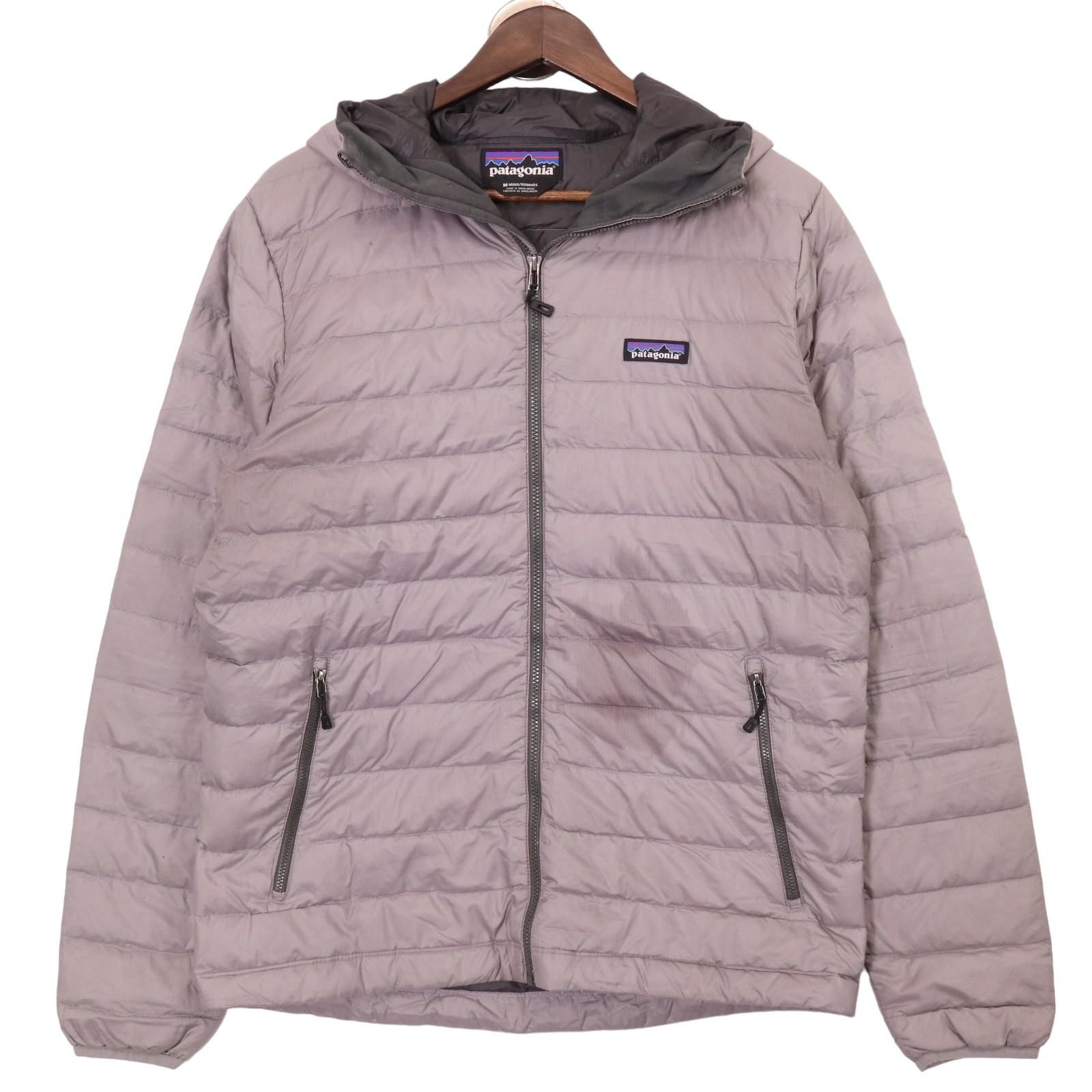 配送 00s Patagonia グレー ダウンジャケット フード付き 【公式通販】