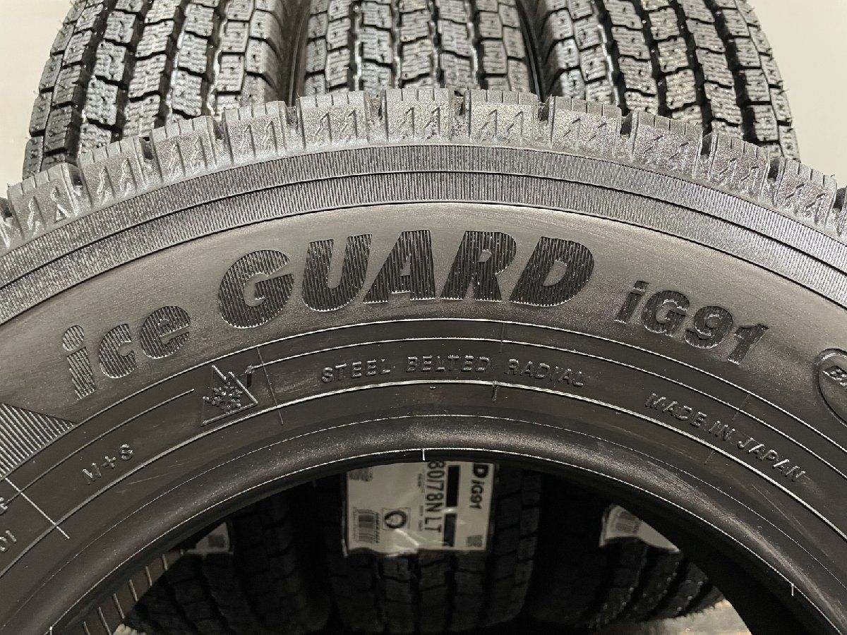 コミュニケーションのある YOKOHAMA ice GUARD iG91 145 80R12 80 78N LT 12インチ スタッドレス 4本 軽トラ 軽バン エブリィ等 MTR413