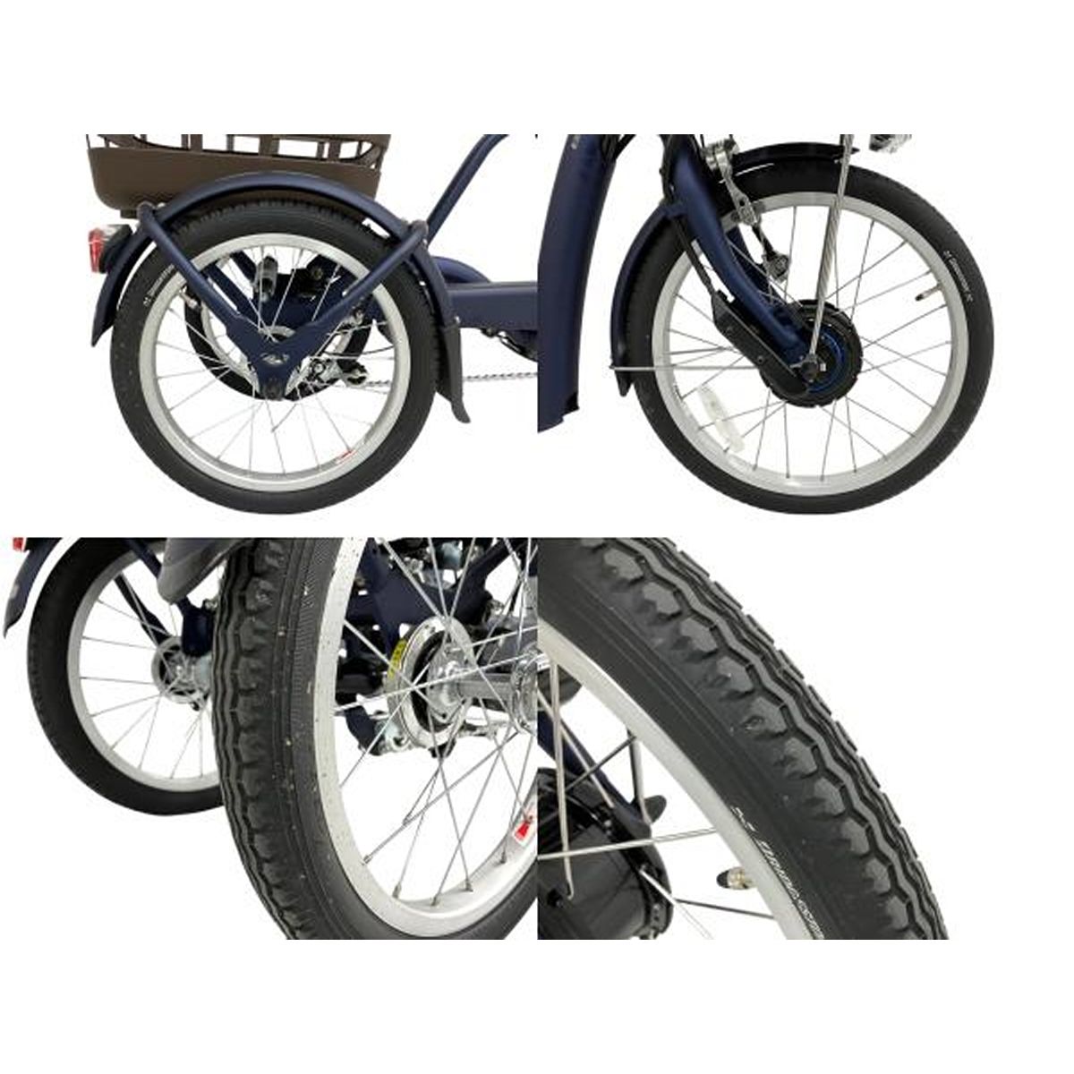 ブリヂストン 電動アシスト三輪自転車 RAKUTTO RW0B42 ラクットワゴン