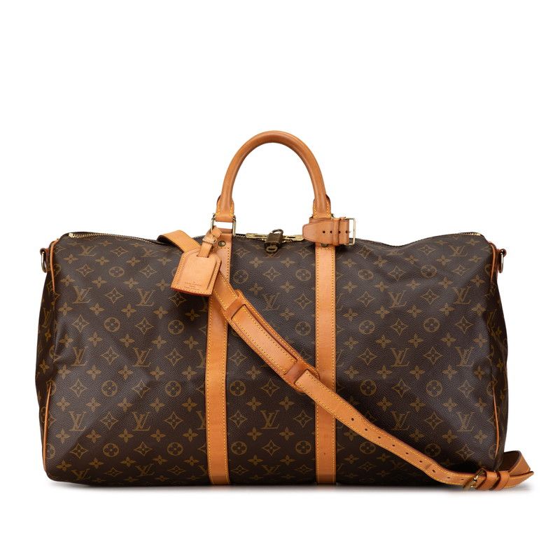 【未使用】LOUIS VUITTON ヴィンテージ　トランプ　匿名配送❤︎ Louis Vuitton Vintage Monogram Flap Messenger Bag Brown
