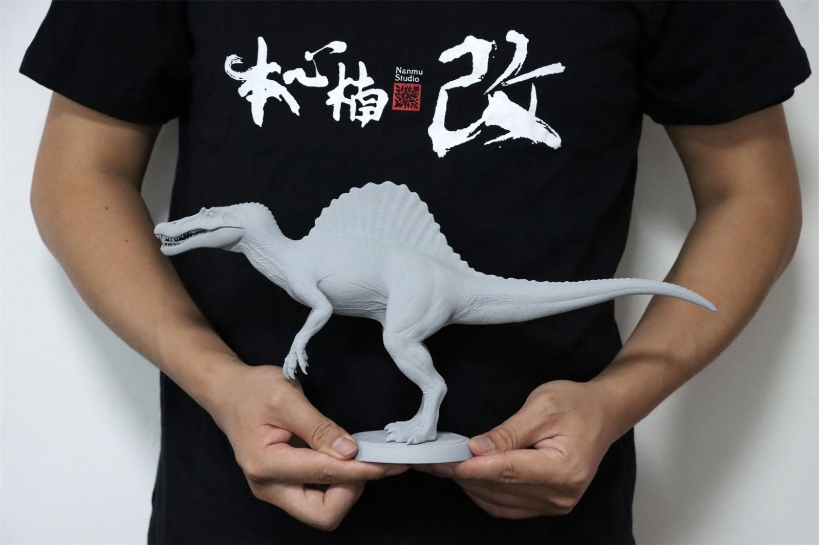 Nanmu Studio スピノサウルス 本体のみ　美品 Amazon.co.jp: Nanmu 本心楠改 スピノサウルス2.0版 42cm 大きい