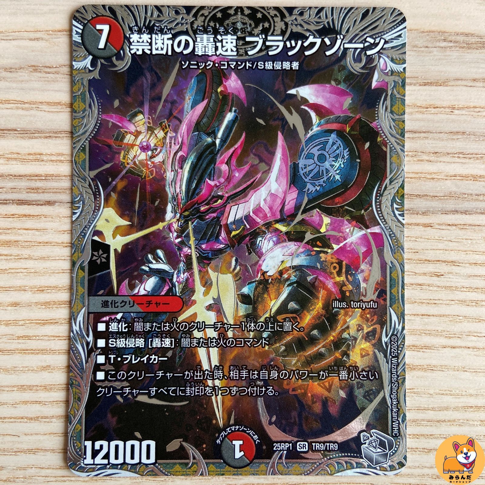 メーカー直売 - 人気ランキング DM25-RP1】禁断の轟速 ブラックゾーン メルカリ - 端数 銀トレジャー デュエルマスターズ