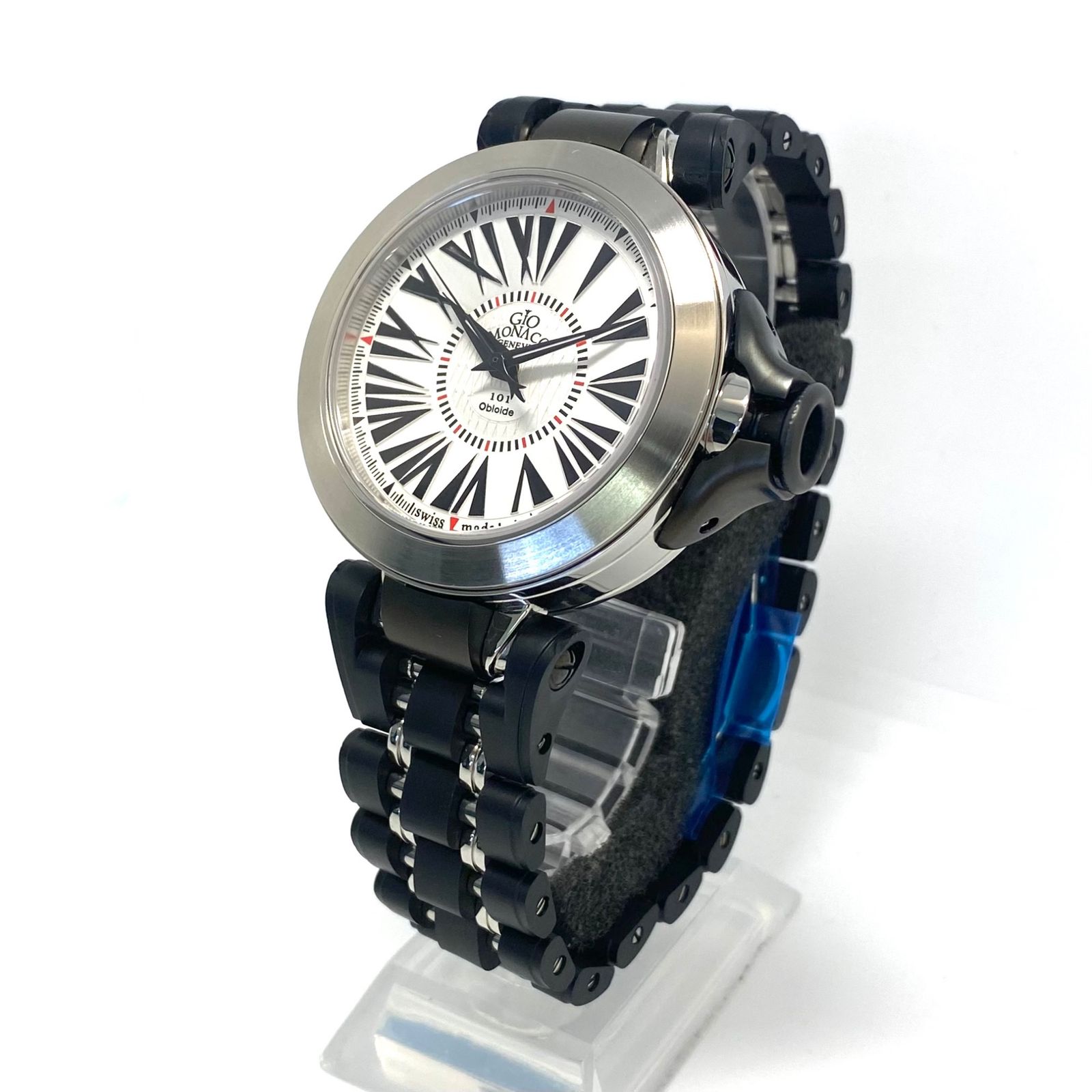 ジオモナコ ワンオーワン 101TH 500本限定 自動巻き メンズ 腕時計 GIO 