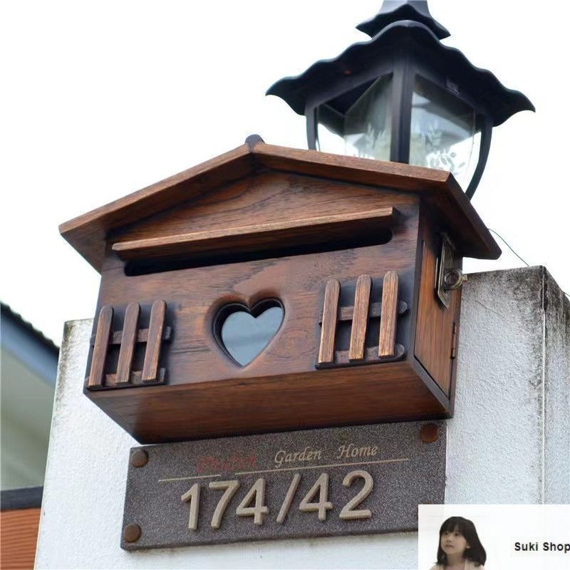 ポスト 壁掛け アメリカン カントリー ヴィンテージ調 おしゃれ