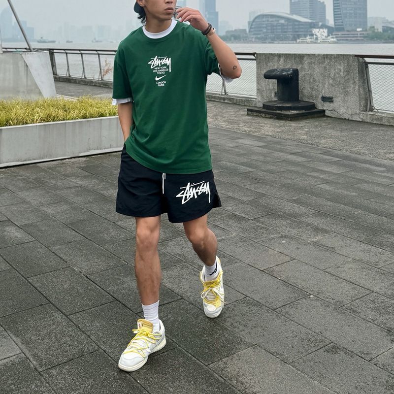 新品未使用 Stussy x Nike ステューシー ブランド ブラック 