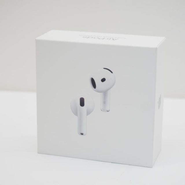 未開封 Apple アップル Air Pods4 MXP93J|A 第4世代 ワイヤレスイヤホン ∴WK1974