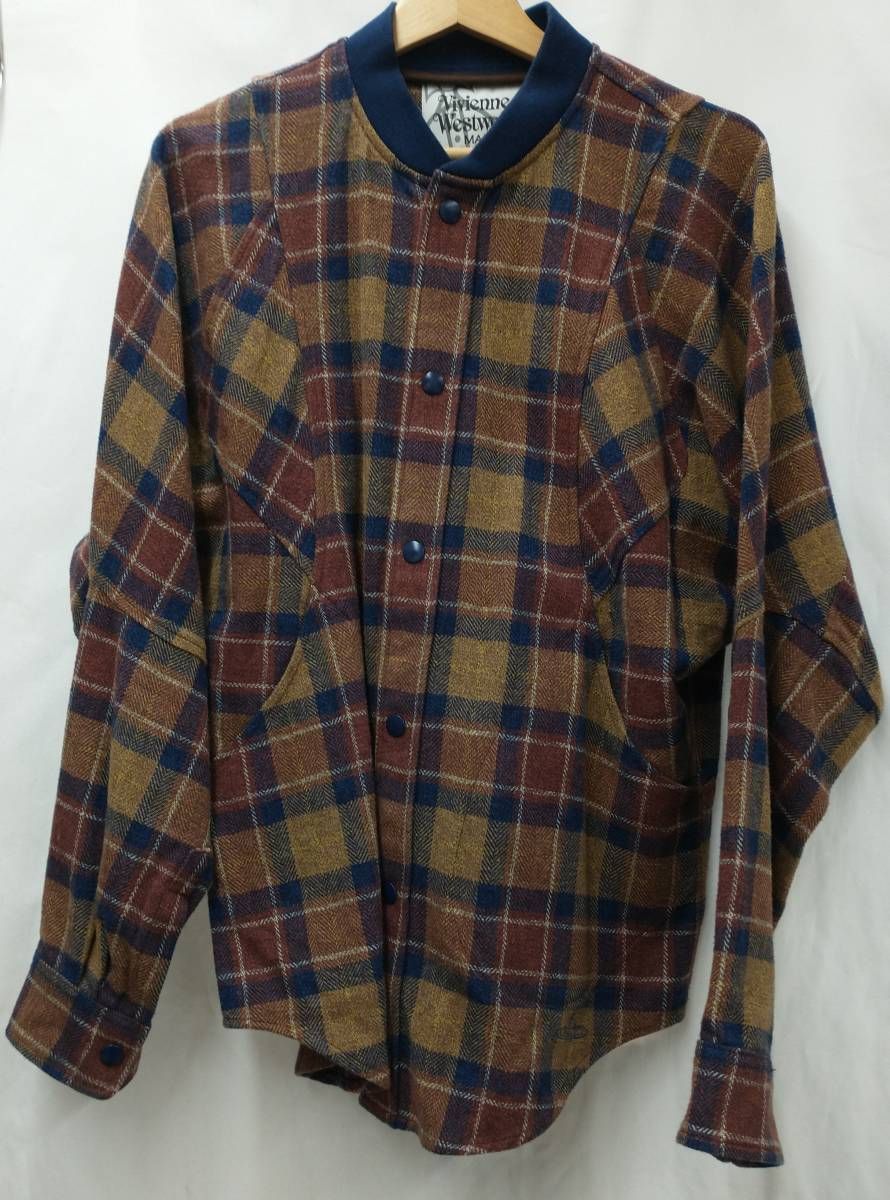 Vivienne Westwood チェック柄ジャケット ヴィヴィアン・ウエストウッド“鮮やかな”タータンチェック