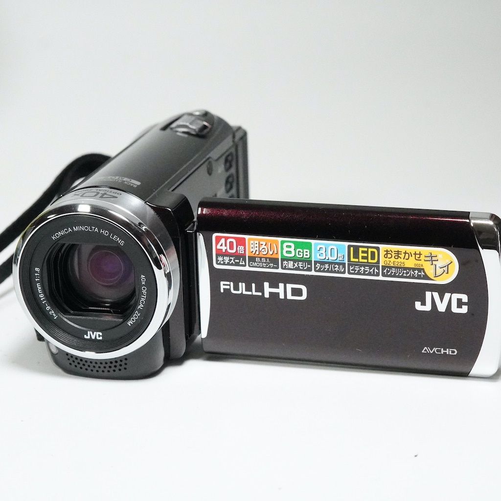 カメラ ビクター JVC Everio GZ-E225 40×ビデオカメラ victor