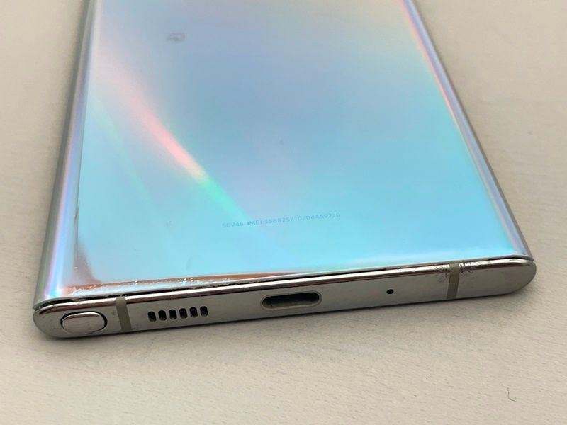 【中古】SCV45 Galaxy Note10+【美品 利用制限○】SIMロック解除済み SIMフリー オーラグロー au エーユー ギャラクシー サムスン 445970-スマートホン スマートフォン スマホ 携帯電話 白ロム 本体 格安