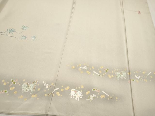 平和屋本店□極上 二代目・由水十久 本加賀友禅 色留袖