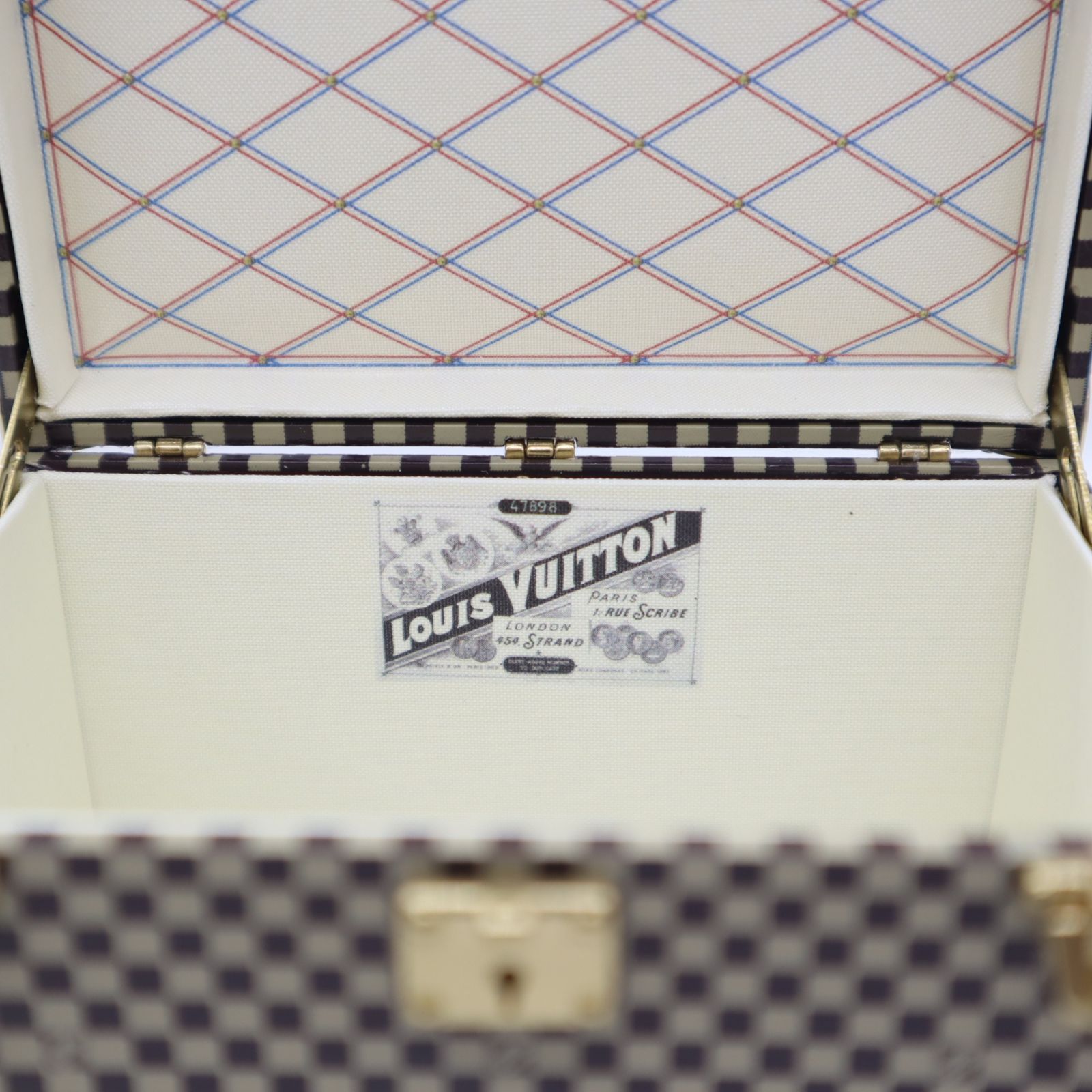 LOUIS VUITTON ルイヴィトン マルシャポー ダミエ トランク型ペーパー