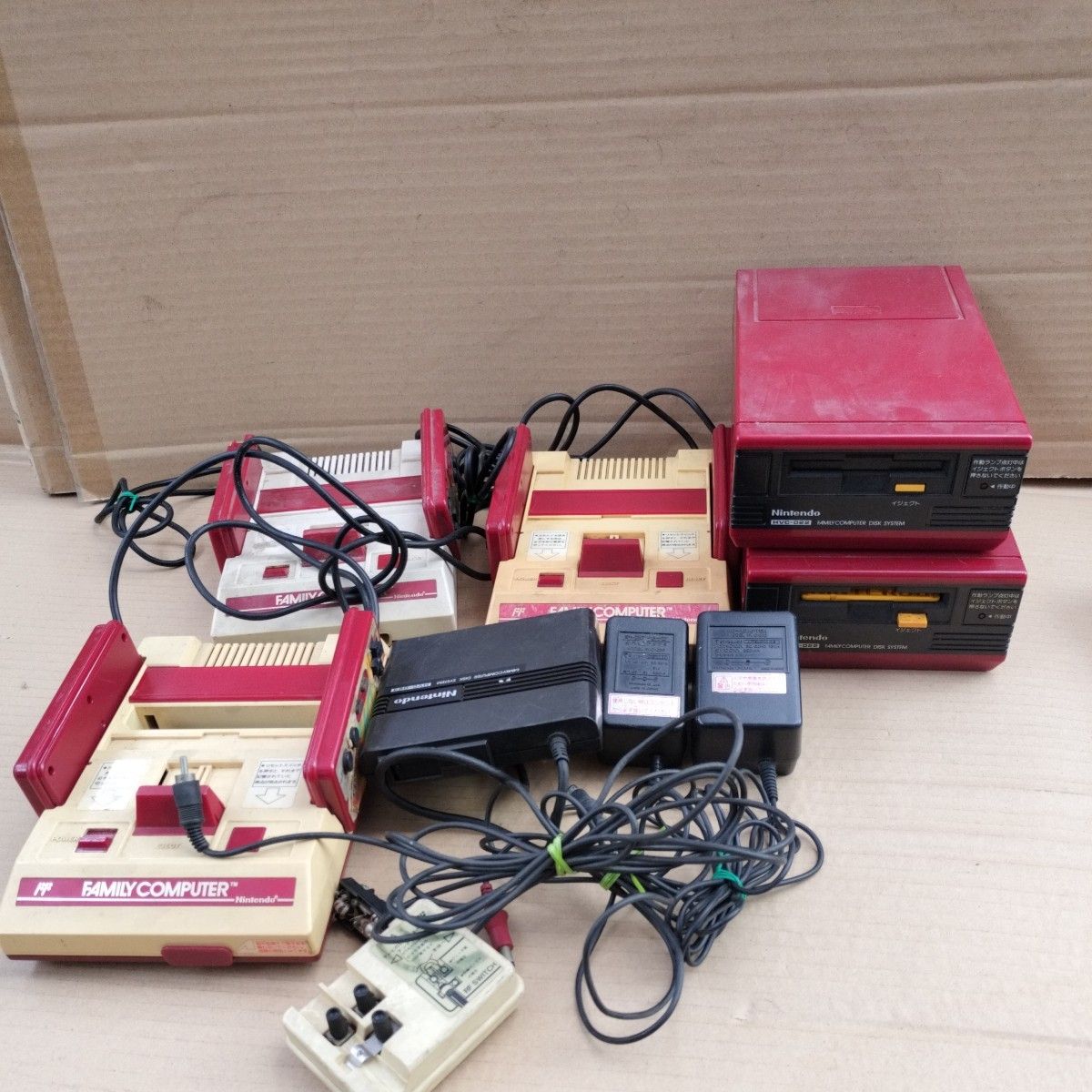 Nintendo 任天堂 ファミリーコンピュータ ファミコン まとめて HVC-001 