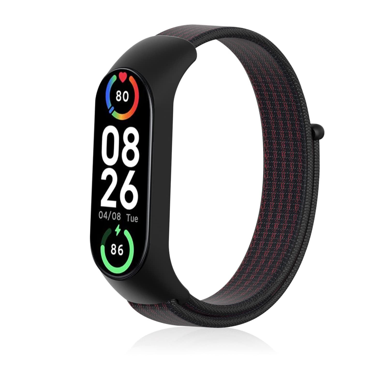 【新着商品】[JISONCASE] mi Smart Band 7 対応 交換バンド コンパチブル mi Band 7 バンド Miband6 ...