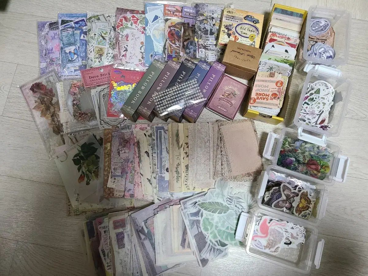 背景地 ステッカー