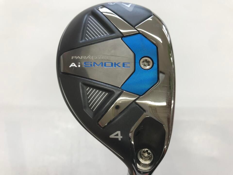 Callaway - 美品　パラダイム　Ai Smoke 4U ユーティリティ　スチールS カバー付 Ai SMOKE キャロウェイ パラダイム Aiスモーク メンズ