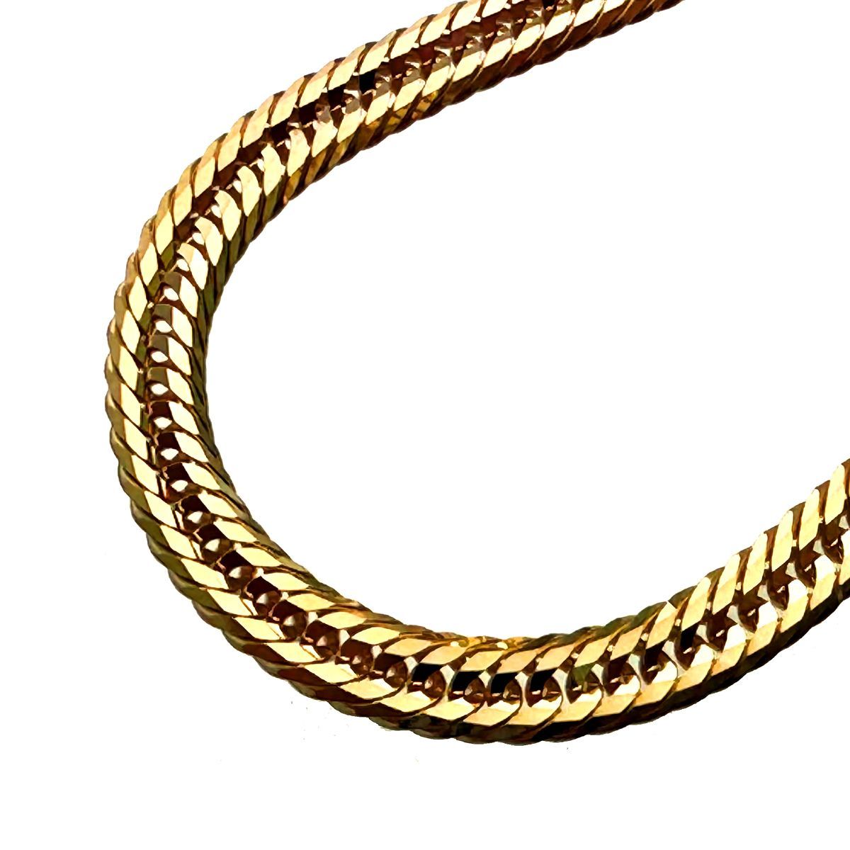 喜平 ネックレス 18金 トリプル 12面 50cm 20g 造幣局検定マーク K18