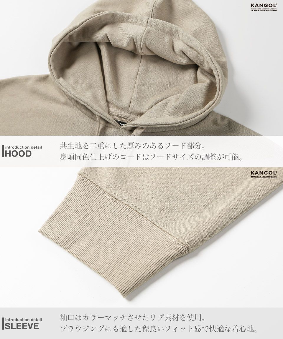 新品 未使用 並行輸入 KANGOL(カンゴール)KANGOL別注裏毛パーカー 210943 ブラックB - メルカリ
