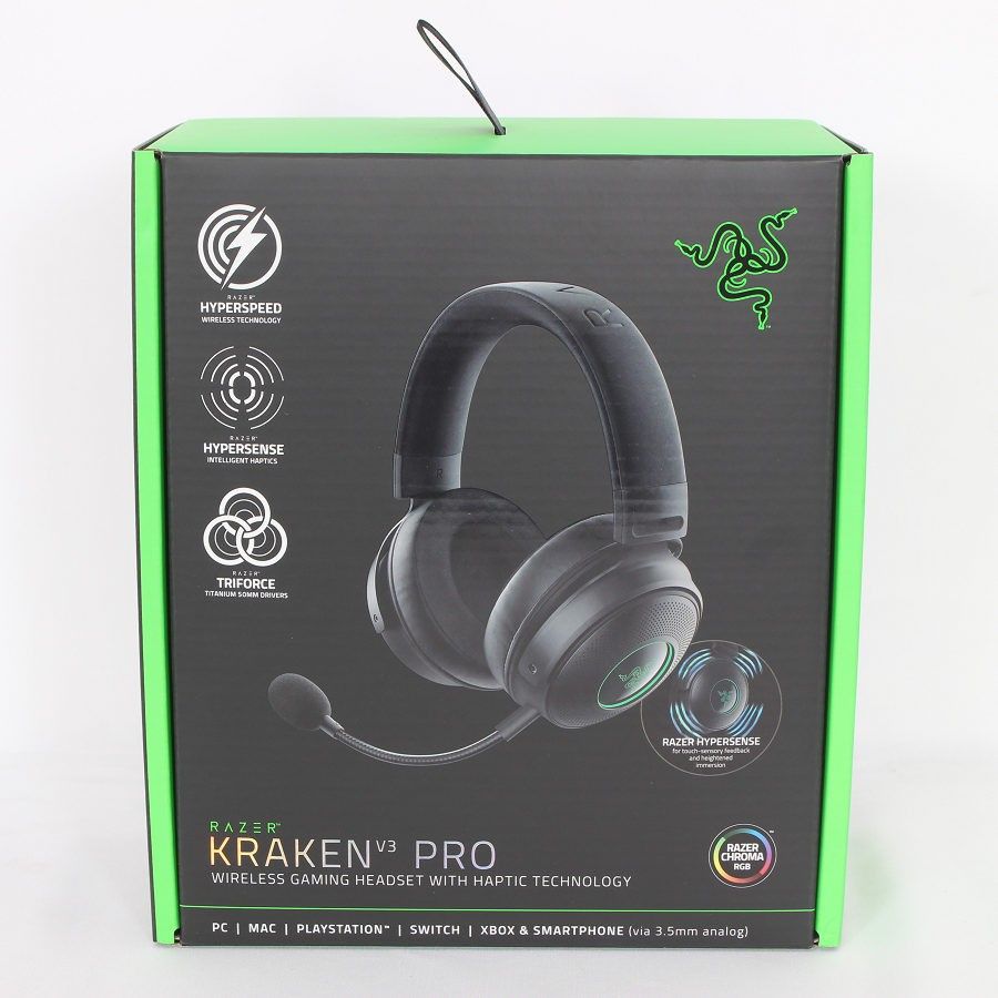 Razer Kraken V3 Pro RZ04-03460100-R3M1 ワイヤレスゲーミング