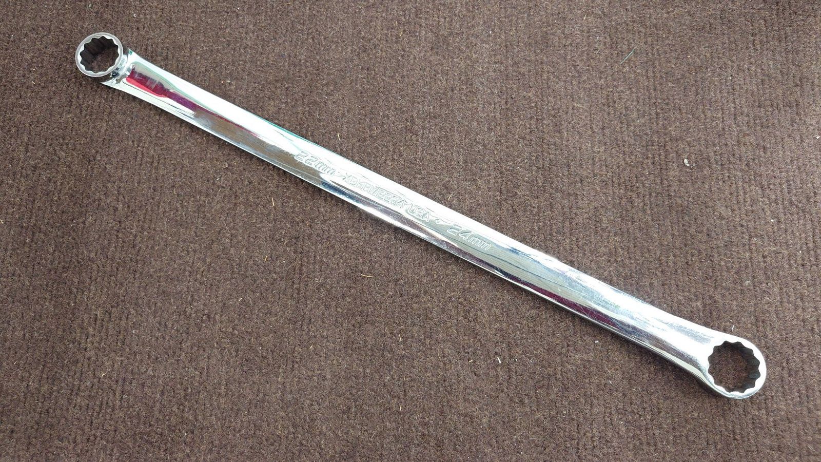 Snap-on スナップオン ロングストレートメガネレンチ 22 x 24 品 囗T巛