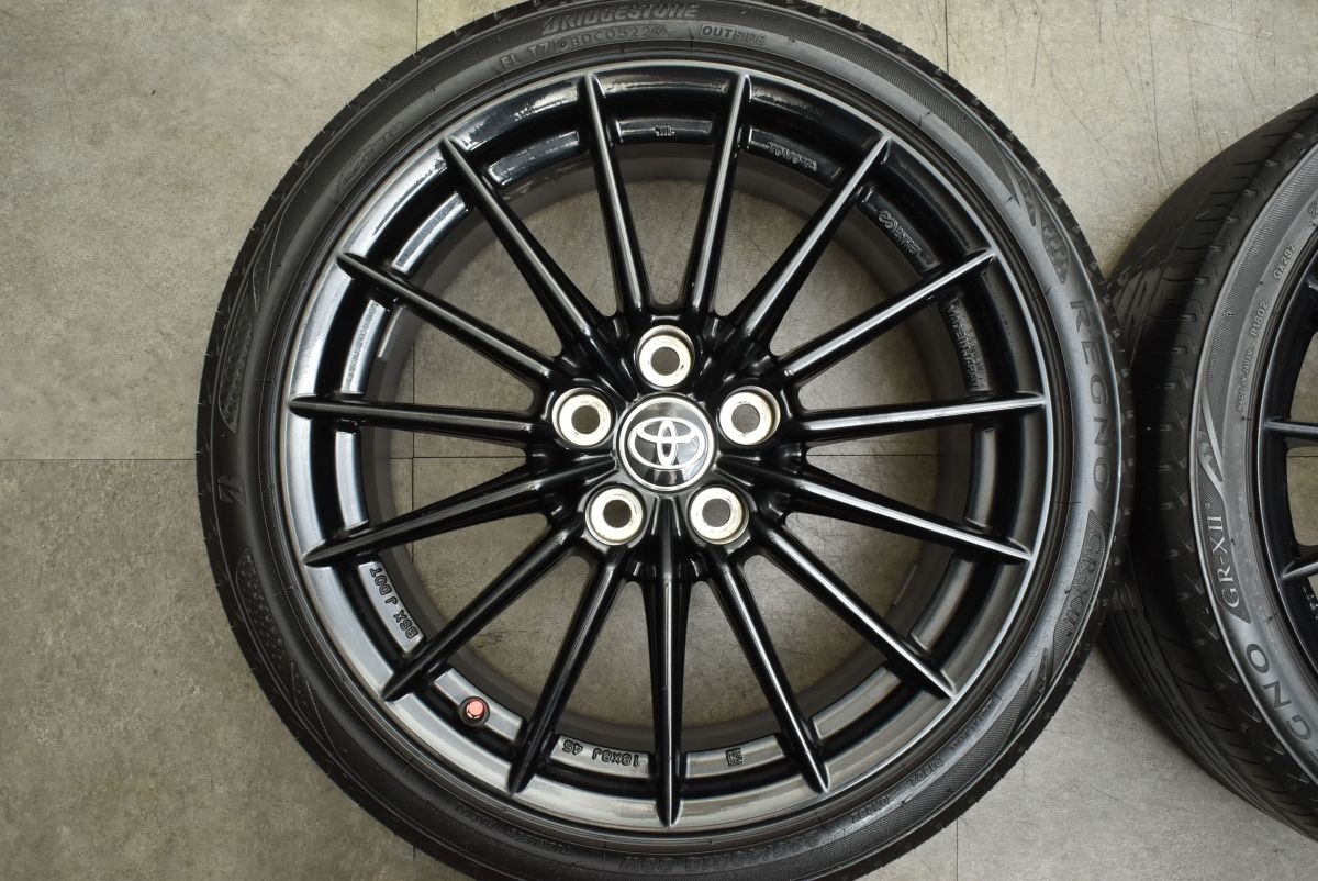 ENKEI製】トヨタ GRヤリス 純正 18in 8J +45 PCD114.3 225/40R18 4本
